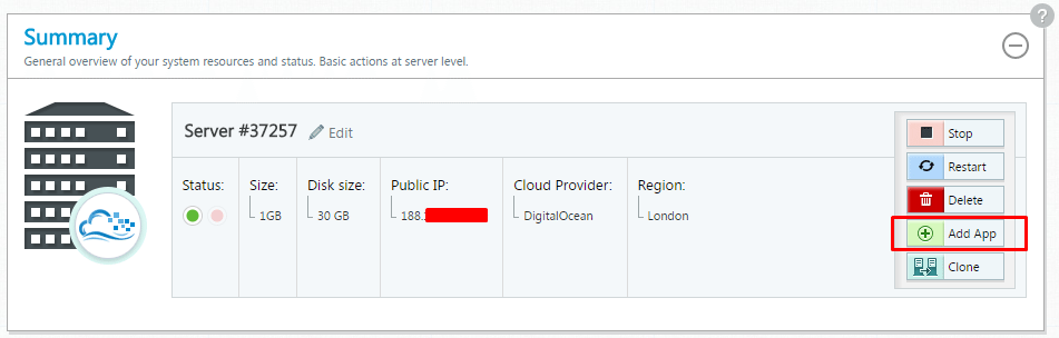 Add App Cloudways
