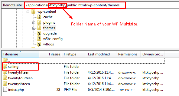 Upload WordPress Theme