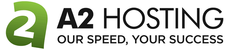 A2 Hosting WordPress hosting provider logo - Best for speed and performance