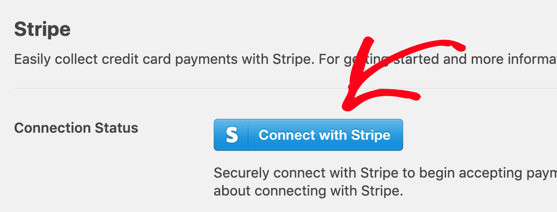 connect stripe stripe connection